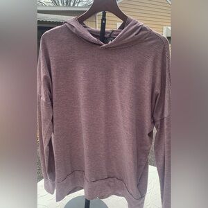 Skechers Pink and Black Striped Top size Large